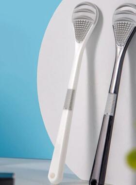 Tongue Cleaner Brush Reusable Oral Cleaning Scraper Oral Bre