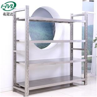 洁净区304不锈钢仓储货架GMP无尘车间多层收纳置物落地不锈钢货架