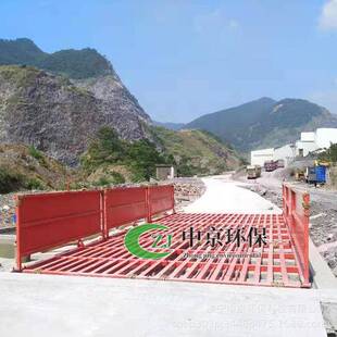 厂区出入口车辆冲洗设备洗车台自动感应式 工程洗轮机