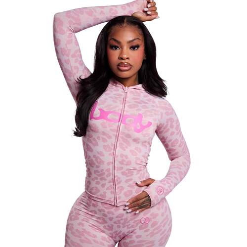 Women's New Letter Print Long Pants 2 Piecs Set Hooded