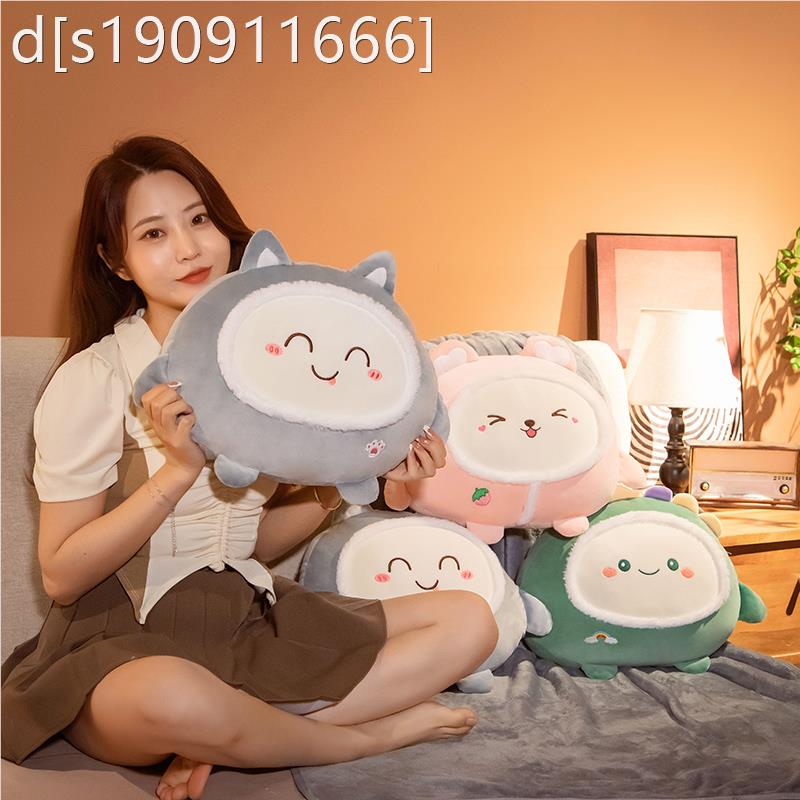 抱枕被子两用可插暖手捂办公室午睡空调毯子二合一汽车载可爱女生