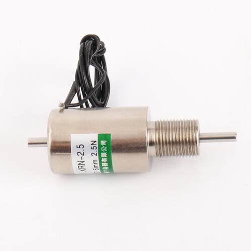 供应XRN-2.5圆管型电磁铁微型管式电磁铁 12V 24V直流小型电磁铁
