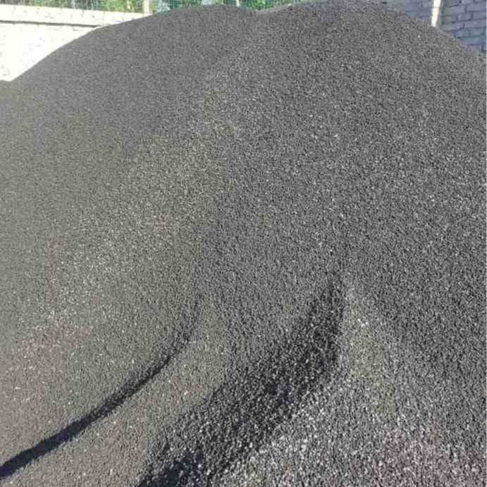 黑色火山石造景园林绿化污水处理火山岩滤料火山石无土栽培颗粒