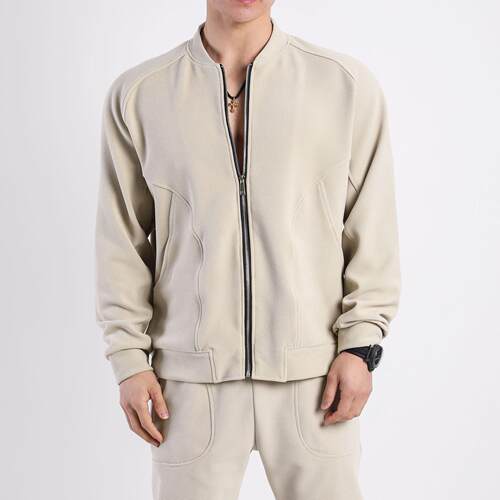 Cardigan jacket zipper thick baseball jacket sports