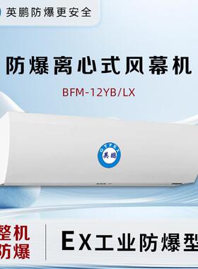 英鹏防爆离心式BFM-12YB/LX防爆风幕机石油化工厂车间风帘