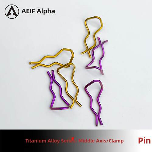 Alpha Tc4钛合金R销适用于布雷博水鸟卡钳R销制动垫闩固定