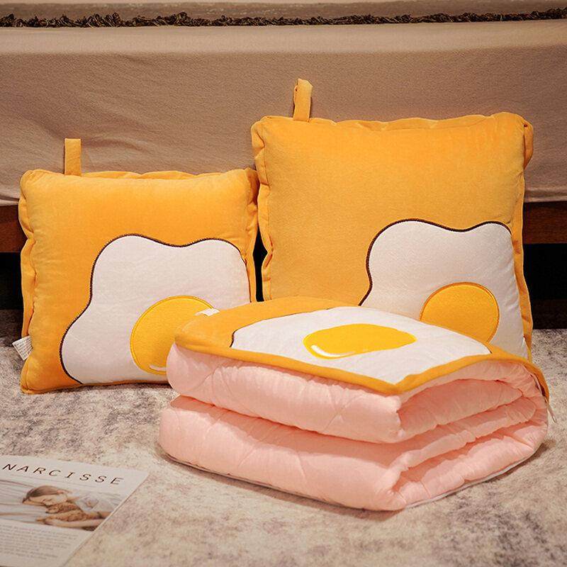 抱枕被子两用午休加厚汽车折叠车用枕头办公室午睡毯子二合一靠枕,居家布艺,抱枕被,淘宝优惠券,粉丝福利购,淘宝优惠卷