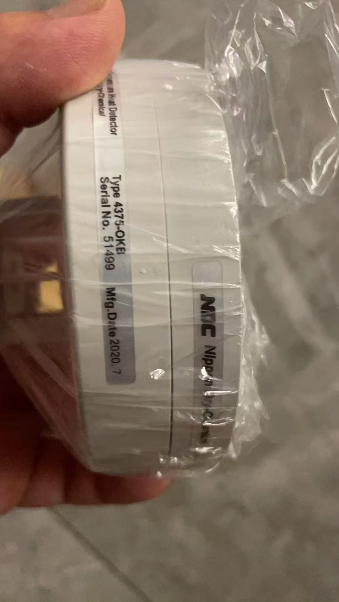 全新NDC日本原装进口烟雾探测器，型号4375-OKB，12