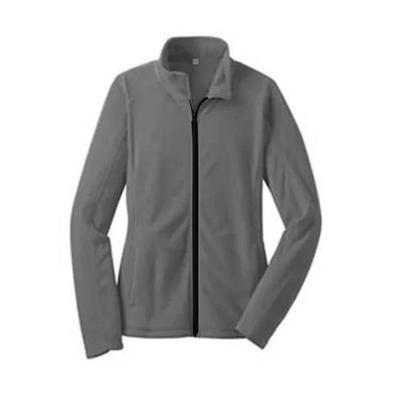 Women's fleece top loose cardigan sweatshirt