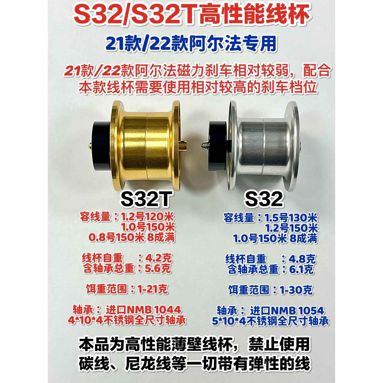 S32T线杯 S32 21/22款阿尔法专用