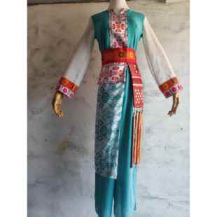 新女云南瑶款 正品 女盛装 荷花奖同花瑶苗族服装 族表演彝族演出舞 款