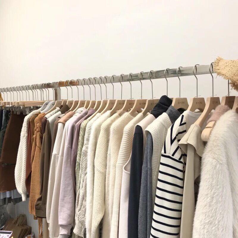 衣架木头服装店实木原木色店防滑木质衣撑子无漆