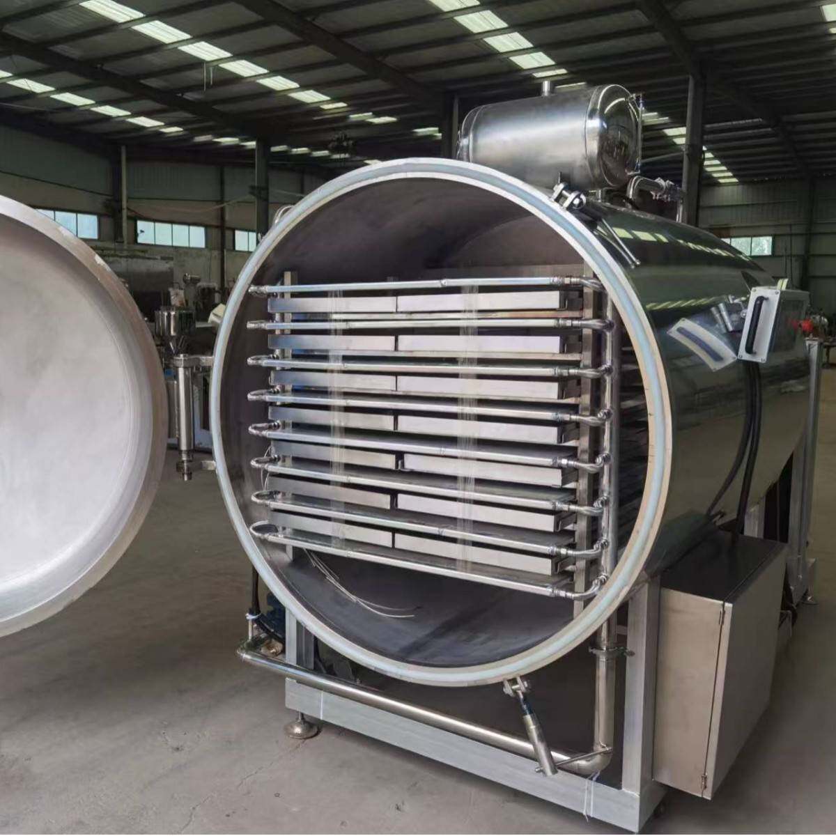 猪肝小鸡胸肉果蔬脆片冻干设备价格宠物零食品锁鲜低温真空冻干机