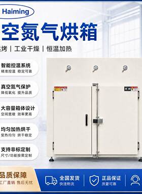 大容量恒温工业烘干箱锂电物料无尘固化干燥烤箱真空氮气烘箱
