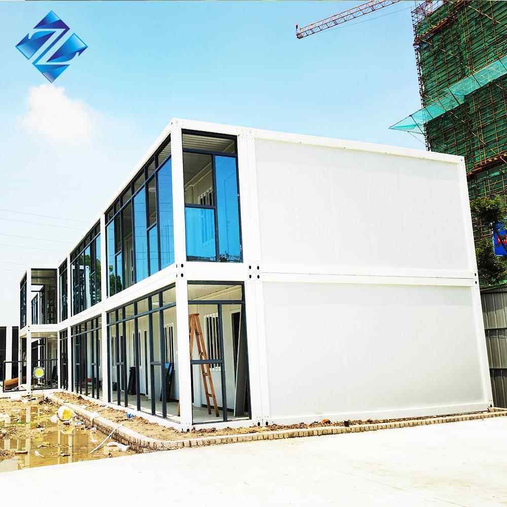 火棉板拆隔热可卸移动集装箱住人集装箱移岩动房玻5+9+5璃防幕墙