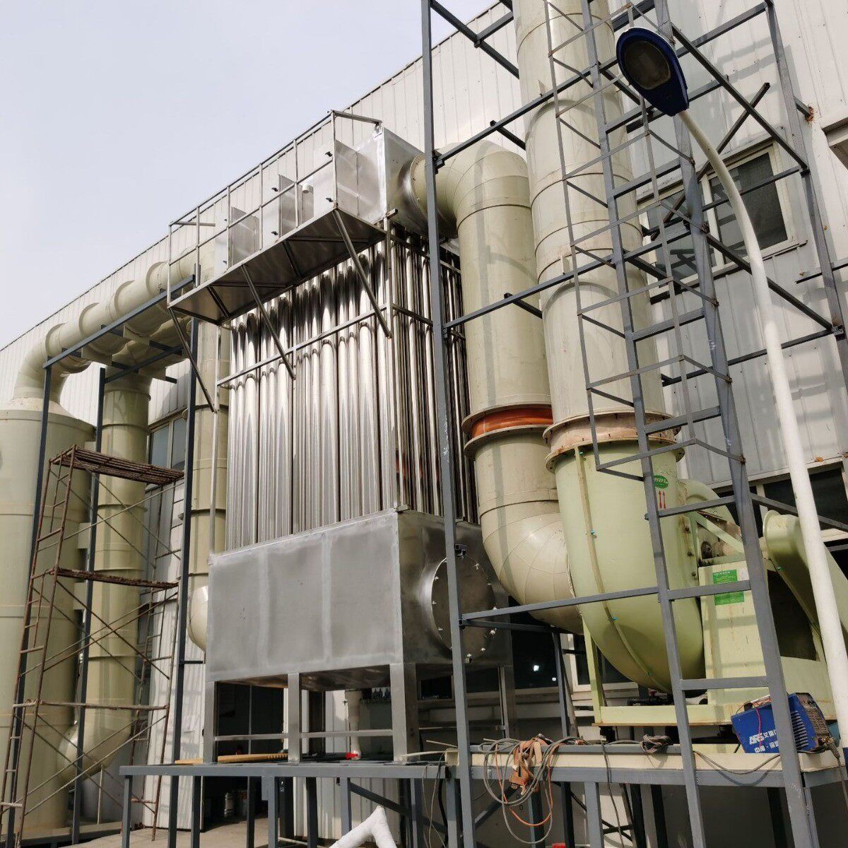 电除尘设备蜂53窝式油器烟净湿化湿式电集尘设施电高压静装置无尘