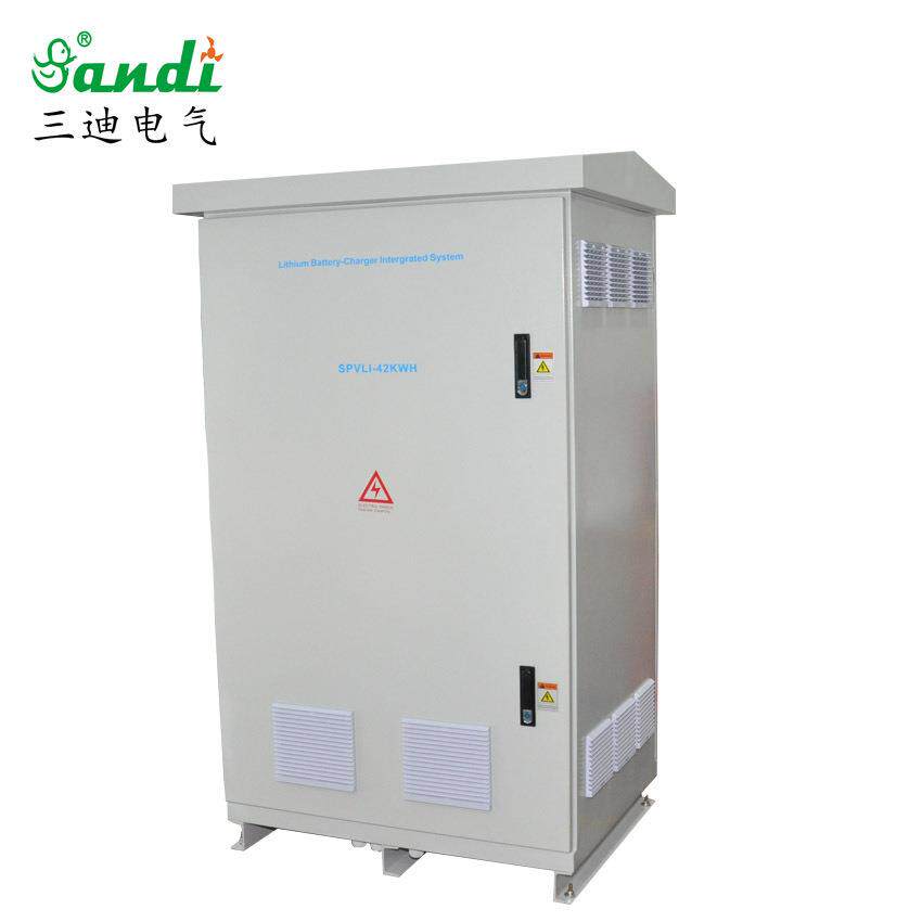 带交流充电桩太阳能发电光储充一体锂电BMS系统200WH