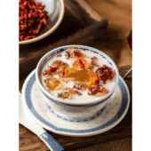 乐憩桃胶商用罐头免煮开罐即食羹炖奶雪燕银耳甜品奶茶原料850g