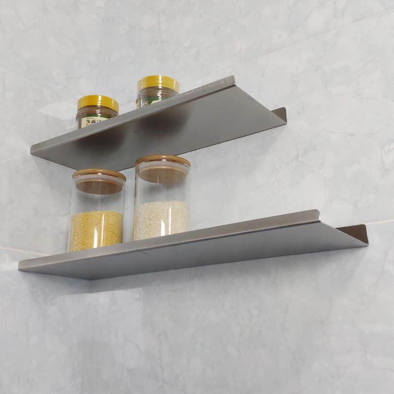 免打孔一字隔板上墙不锈钢免钉厨房墙壁置物架卫生间防水隔板直供,厨房/烹饪用具,厨房抽屉置物架,淘宝优惠券,粉丝福利购,淘宝优惠卷