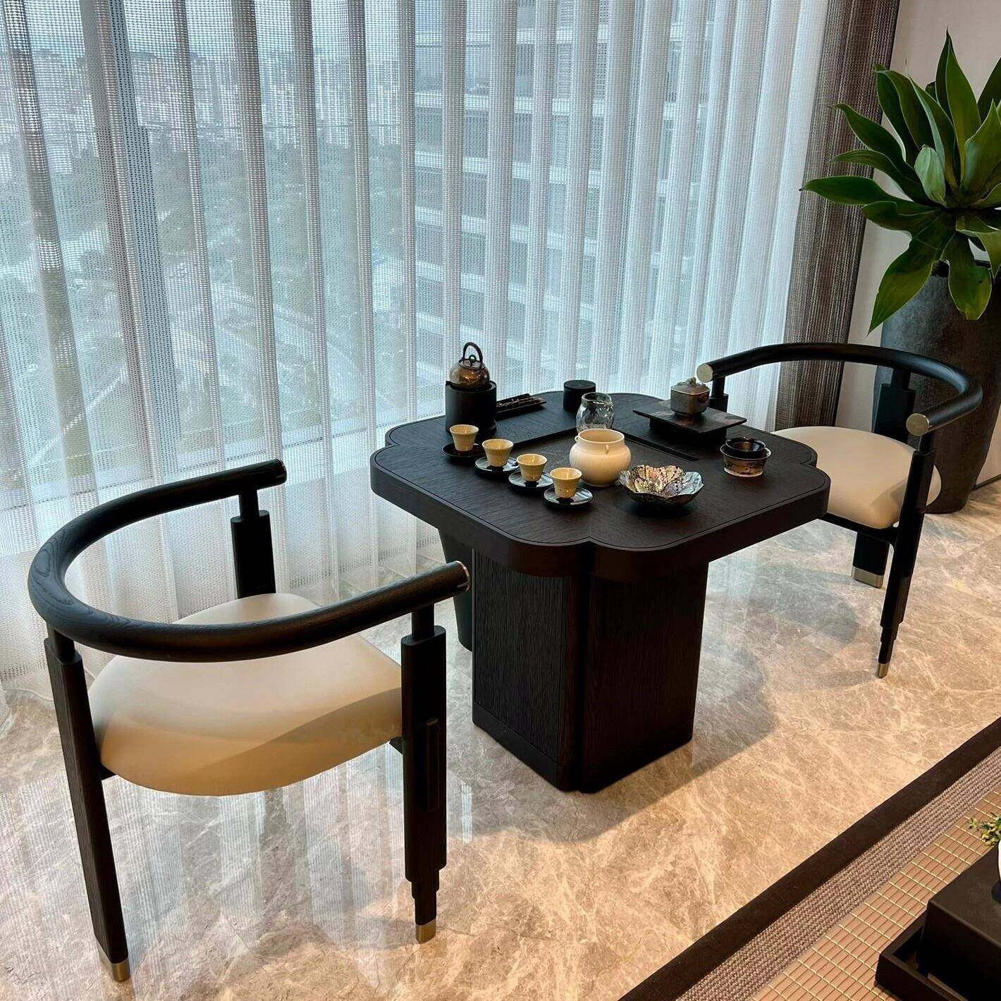 新中式实木阳台茶桌椅组合极简高端家用禅意泡茶桌意式小型茶台,住宅家具,家用茶台/茶桌,淘宝优惠券,粉丝福利购,淘宝优惠卷