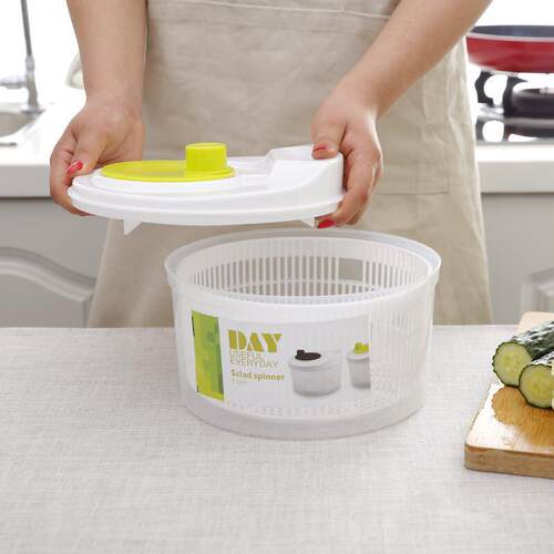 Salad rotary lettuce dryer Manual vegetable drain