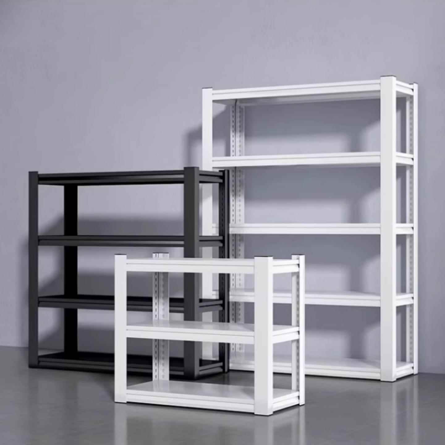 家用货架置物架多层落地仓库阳台储藏室杂物间商用超市钢制收纳架