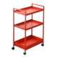 源头工厂收纳储物架移动式 小推车置物架金属架