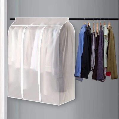 Large Clothes Dust Cover Garment Suit Dress Coat Waterproof