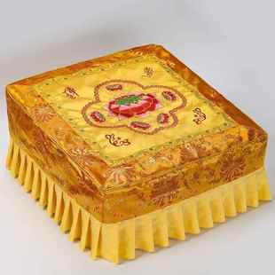 道家八卦拜垫拜凳寺院垫磕头跪垫莲花前拜凳打坐凳