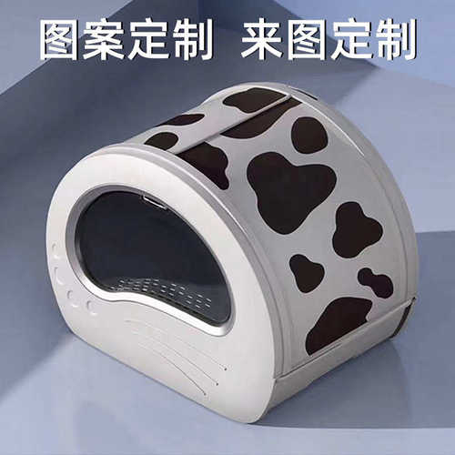 定制盆定厂家盆猫溅全封闭超砂猫猫加工防防臭大号盆砂砂抽屉