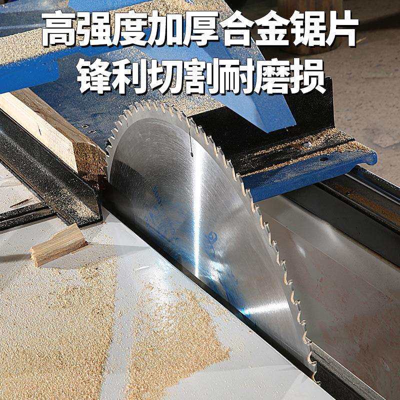多功能木工裁板锯圆木开板锯大功率开料机锯木机工业级木工推台锯