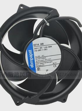 原装 6314HR-900 DC24V 36W ACS510-01-180A-4 ABB风扇