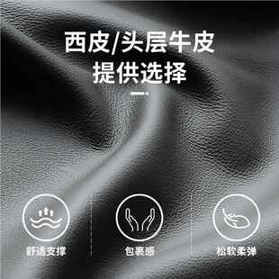 现代简椅约PU烤漆商务办公办公室久坐护腰铝合脚金背老高P18#板椅