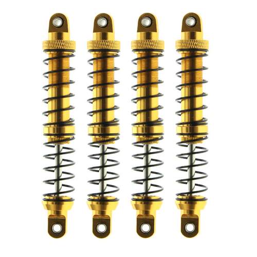 1/10模型攀爬车SCX10 trx4双段避震器 双段避震器长度70-110mm