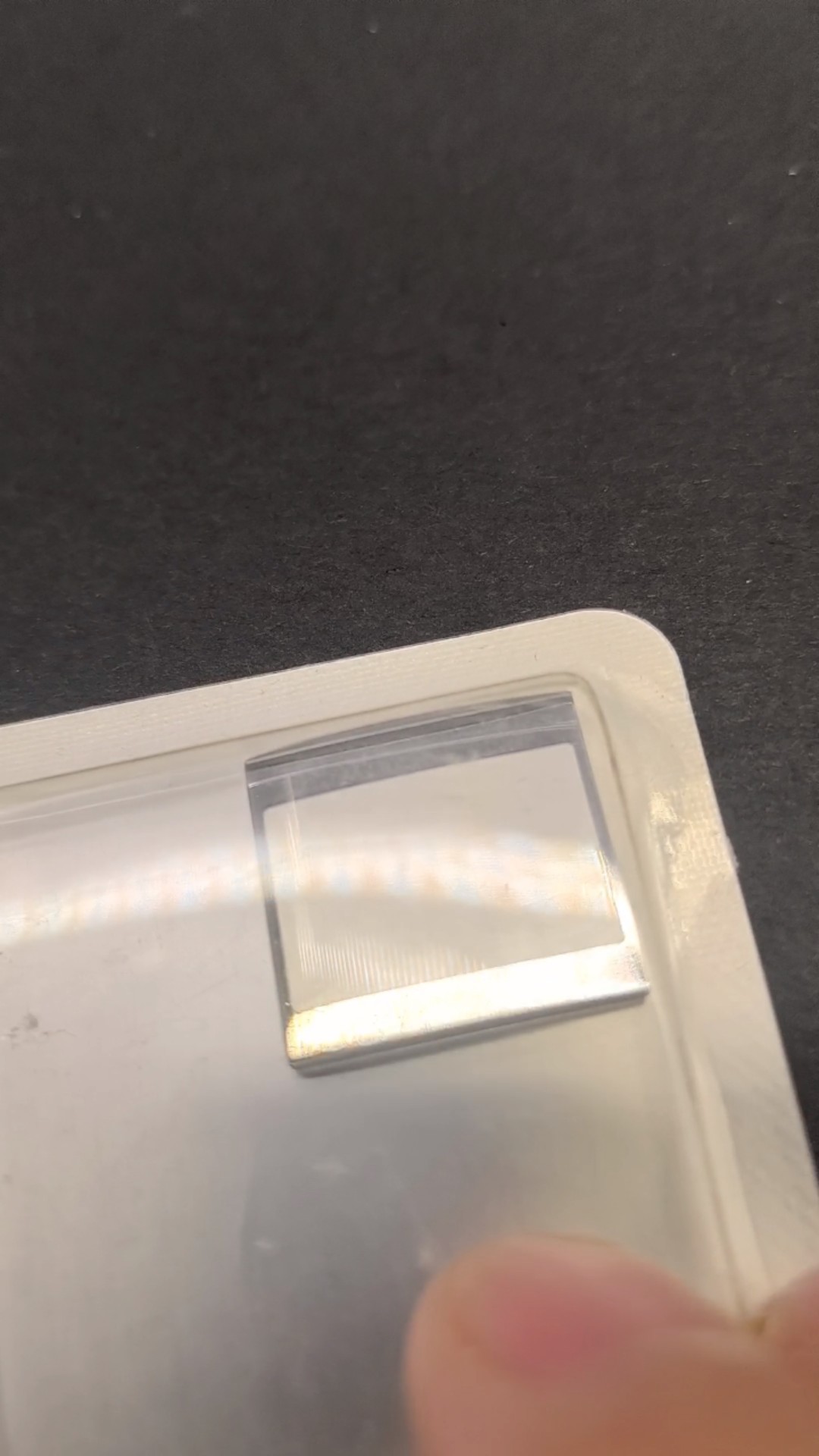 全新帝舵蓝宝石镜面/表蒙 方形单桥电银边镜面 高品质蓝宝石打