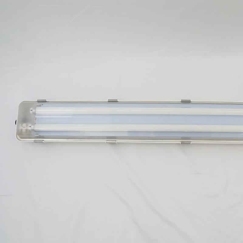 新款直销全塑荧光灯双管三防灯应急日光灯具防水防潮防爆全塑荧光