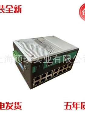 MOXA摩莎交换机EDS-316-T 16口非网管型工业以太网交换机