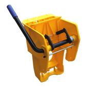 拖把池墩布池洗车水桶塑料加厚手压式 手动家用阳台户外清洁榨水龙