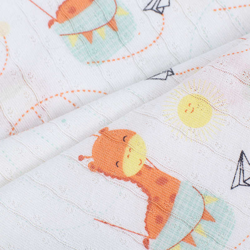 全棉镂空单面提花面料 卡通印花点子网眼汗布 防晒服空调服布料,纺织面料/辅料/配套,汗布,淘宝优惠券,粉丝福利购,淘宝优惠卷