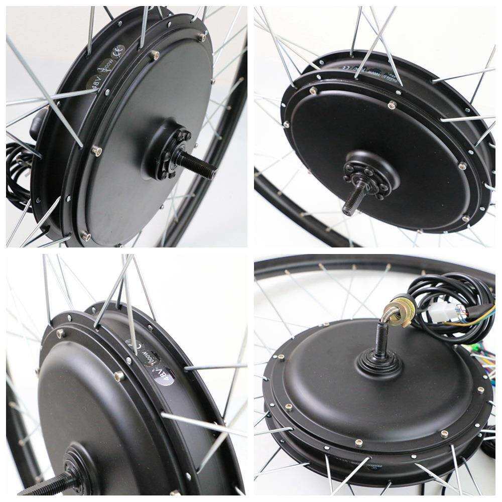 厂家 20''~28'' 48v 1000w电动自行车轮毂电机套件