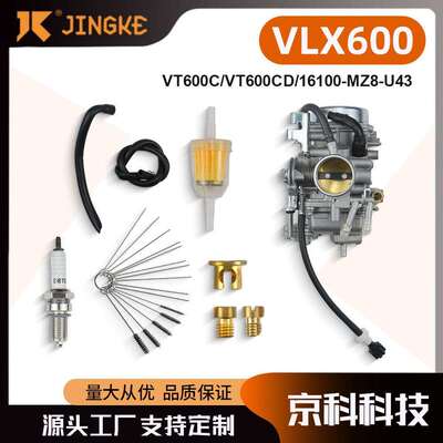 化油器适用VLX 600 VT600C VT600CD 16100-MZ8-U43 16100-MZ8-L5