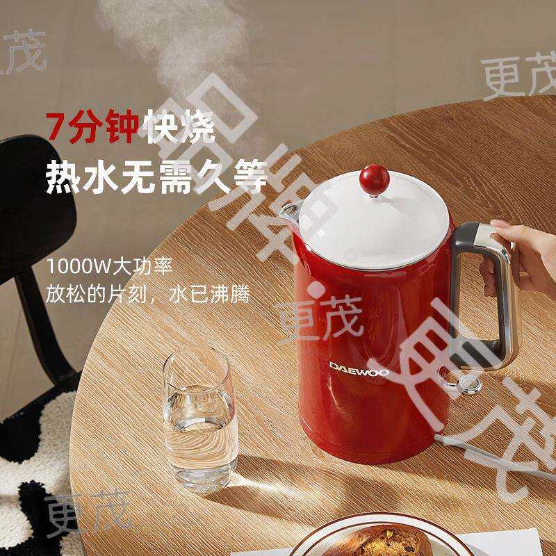 大宇电热水壶恒温热水壶家用烧水壶全自动保温一体不锈钢电动出水