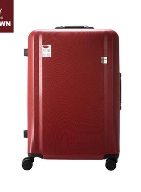 正品ROWN皇冠铝框拉杆箱防C刮结婚陪嫁箱硬旅行李箱行箱婚庆箱518