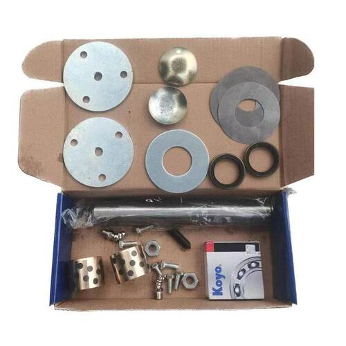 叉车配件适用台励福3吨后桥转向节修理包主销大王针铜套修理包