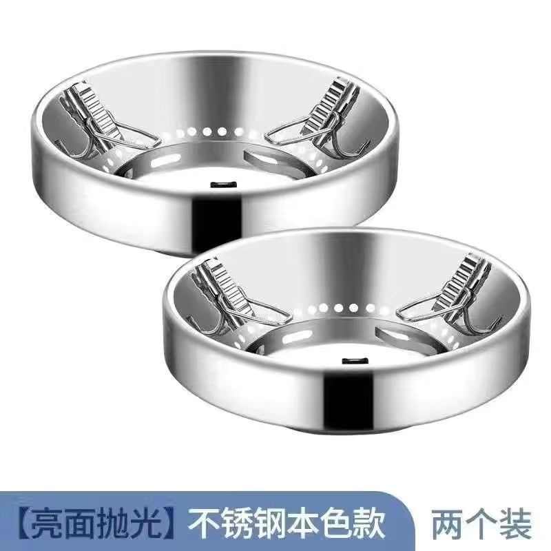 不锈钢煤气灶防风罩家用燃气灶聚火节能圈家用通用型支架子挡风