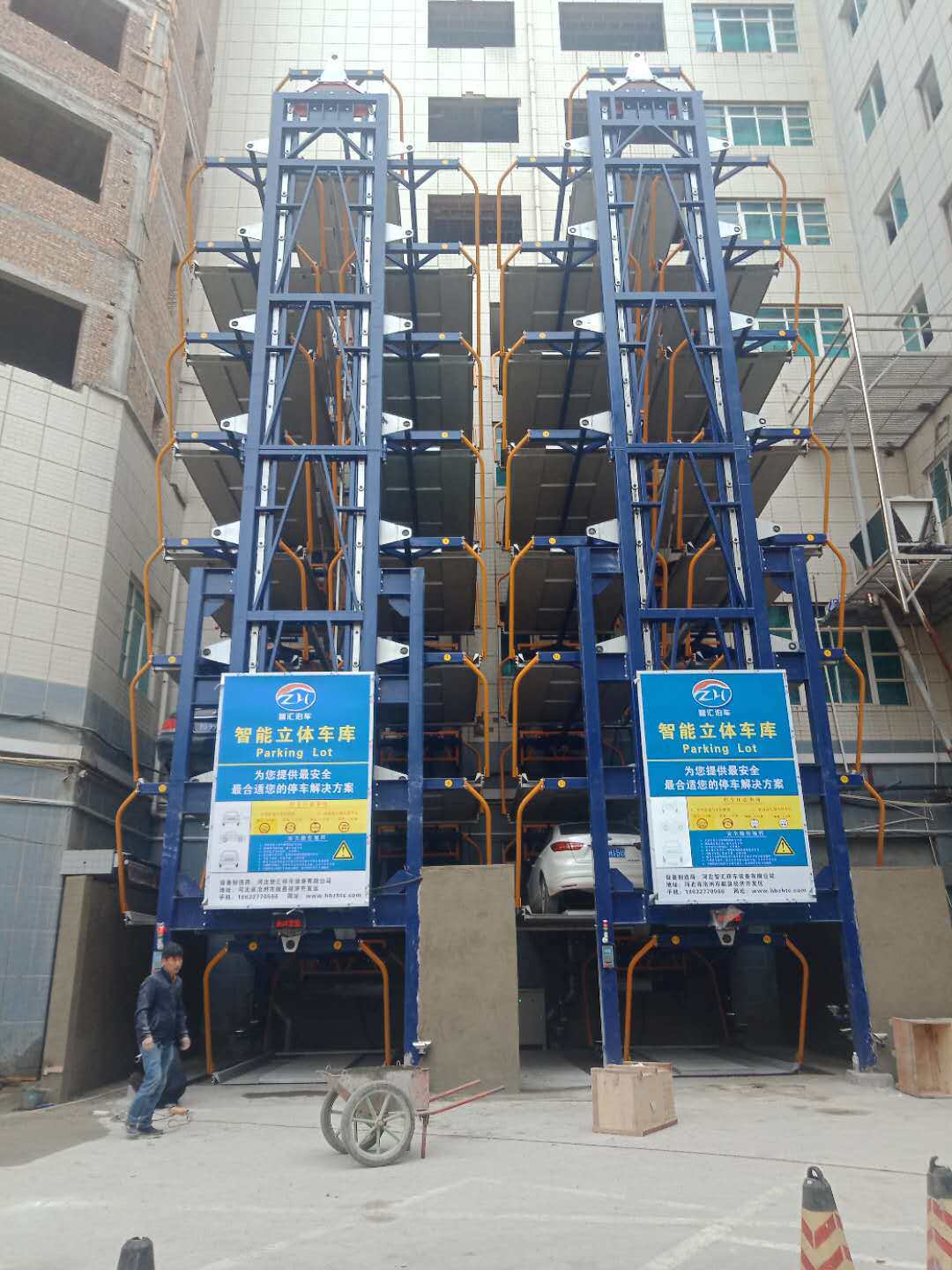 双柱四柱立体车库升降立体车位家用立体车库智能停车位汽车举升机