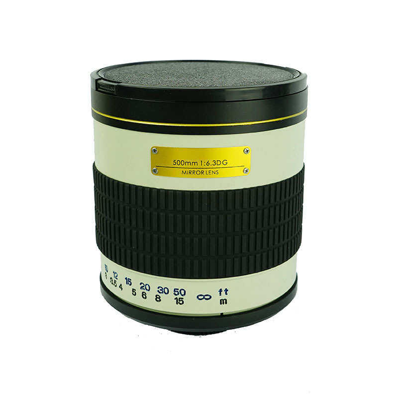 500mm F6.3 折返镜头 T2口 全画幅手动反射式 长焦摄月拍鸟镜头