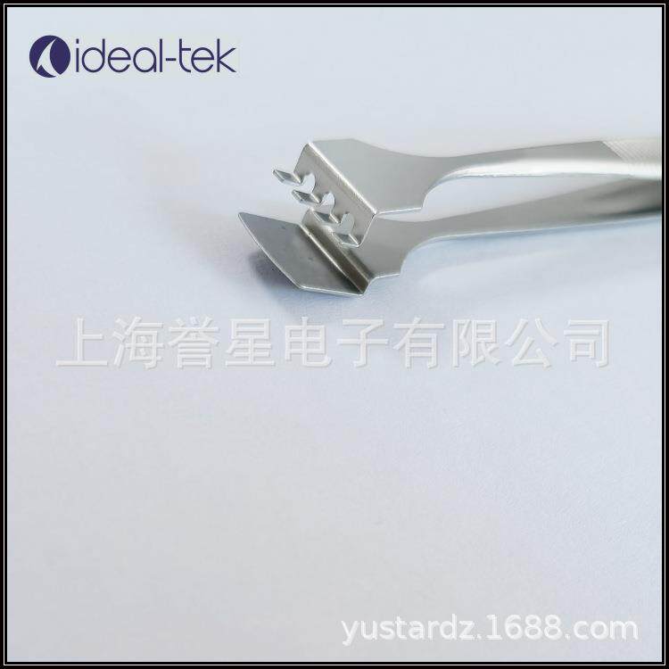 ideal-tek镊子4WF.SA原装 4寸晶圆镊子晶片芯片光电硅片不锈钢夹