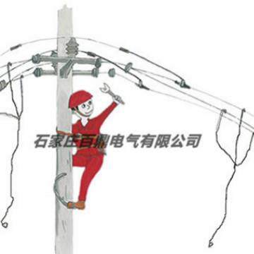 高压单舌接地棒 带接地线10kv-1米长单舌挂钩接地棒 单舌接地线