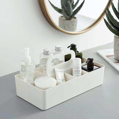 Divide a case to organize sundry to receive basket bathroom